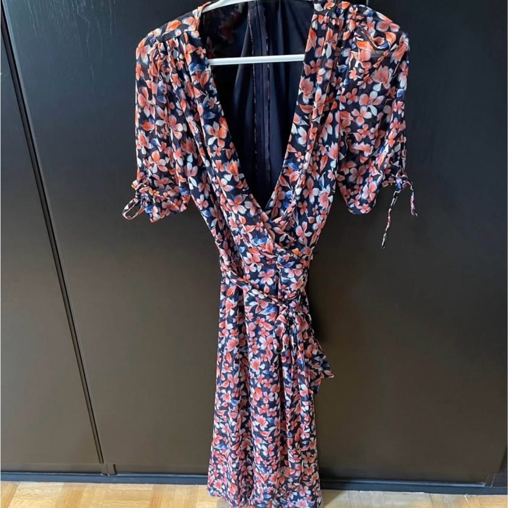 Tommy Hilfiger Floral Wrap Dress